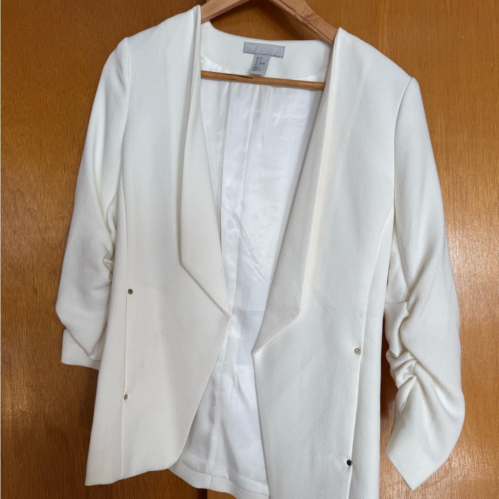 H&M Cream Women's Blazer